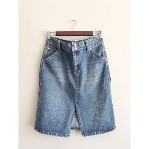 J.Crew Denim Pencil Skirt